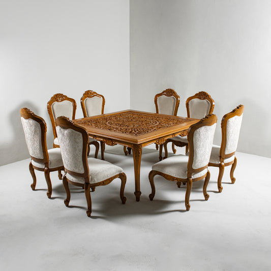 8 seater dinning table set