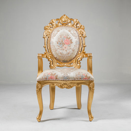 Gold Accent chair